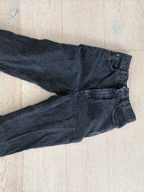 Rachel Comey Black High-Rise Jeans with Step Hem | Size 2